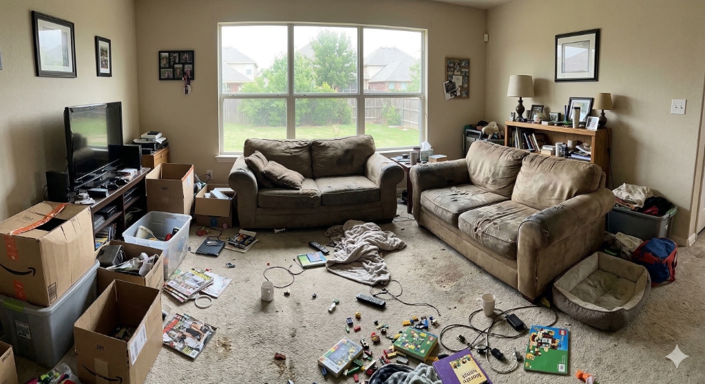 Couch pickup in Rockwall